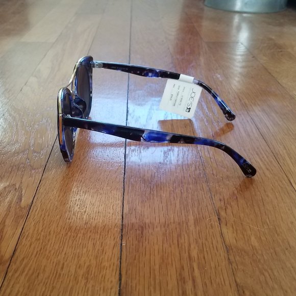 NWT Joe's Maxium UV Protection Purple Tortoise Sunglasses Style # JJ 6040 72 Rea - Picture 2 of 6